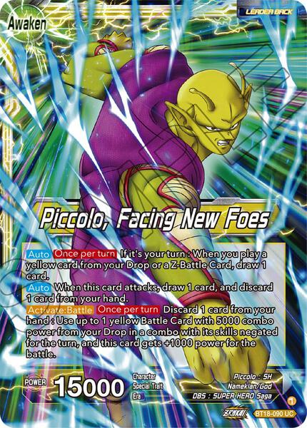 Piccolo // Piccolo, Facing New Foes - Dawn of the Z-Legends