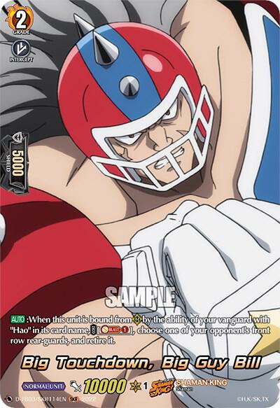 Big Touchdown, Big Guy Bill (SKR)
