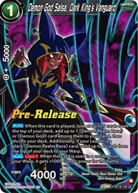 Demon God Salsa, Dark King's Vanguard