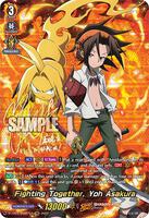 Fighting Together, Yoh Asakura (SSR) - D-TB03: Shaman King