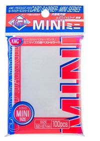 KMC Card Sleeves KMC Card Barrier - 100 - Mini Clear (100-Pack)