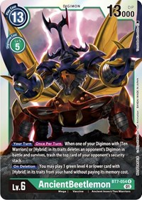 AncientBeetlemon (Event Pack 3) - Next Adventure - Digimon card
