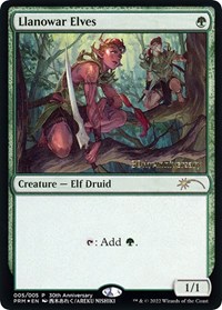 Llanowar Elves (30th Anniversary Promos)