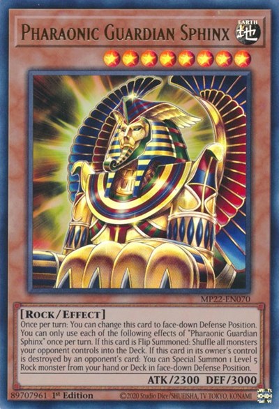 Pharaonic Guardian Sphinx