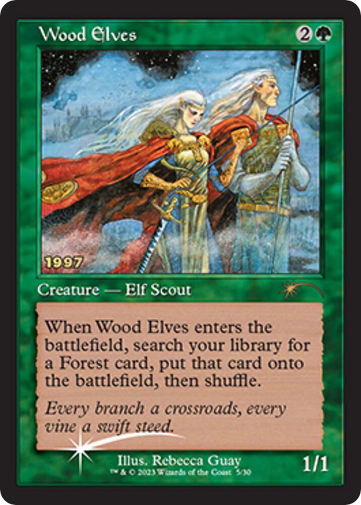 Wood Elves - 30th Anniversary Promos - Magic: The Gathering
