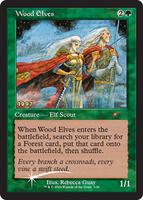 MTG Wood Elves 10枚 Wood Elves 289/350 8th Edition 8ED MTG NM | eBay