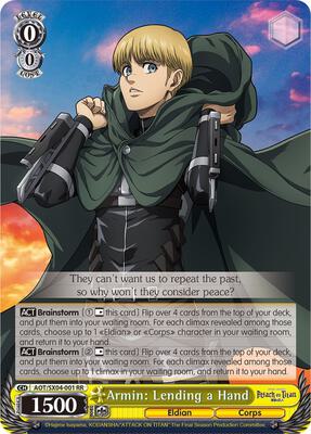 Attack On Titan: Final Season | Weiss Schwarz | TCGplayer Attack On Titan: Final Season | Weiss Schwarz | TCGplayer