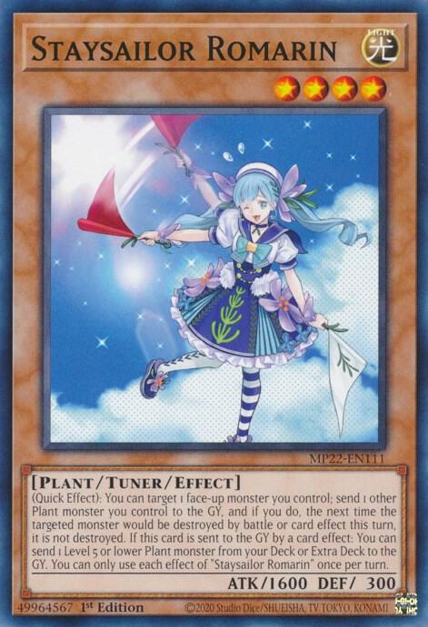 Staysailor Romarin - 2022 Tin of the Pharaoh's Gods - YuGiOh