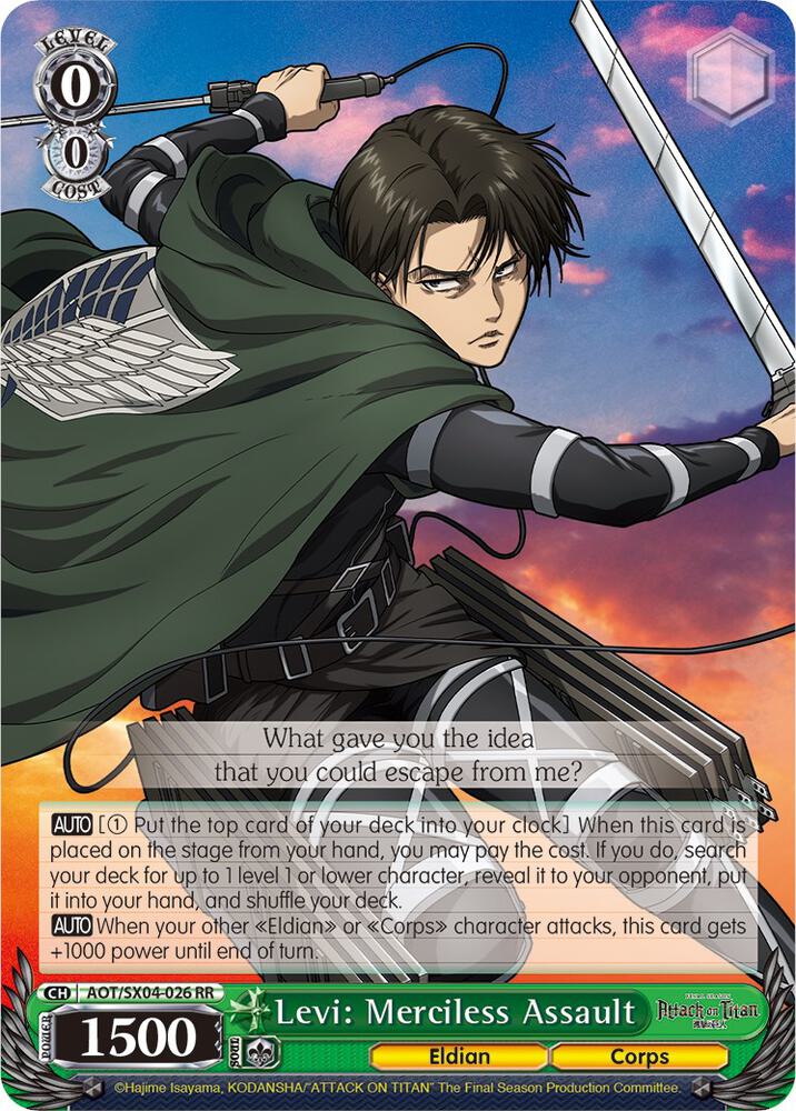 Levi: Merciless Assault
