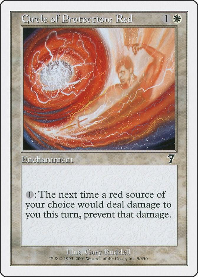 Circle of Protection: Red - 7th Edition - Magic: The Gathering -  TCGplayer.com