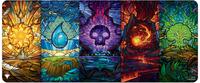 サプライ・アクセサリ・グッズ Dominaria United Stained Glass Playmat Dominaria United Stained Glass Land Medley Playmat for Magic