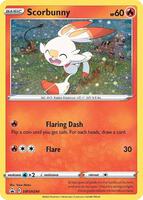 Scorbunny - SWSH244 (Cosmos Holo)