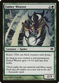Ember Weaver - Conflux - Magic: The Gathering card