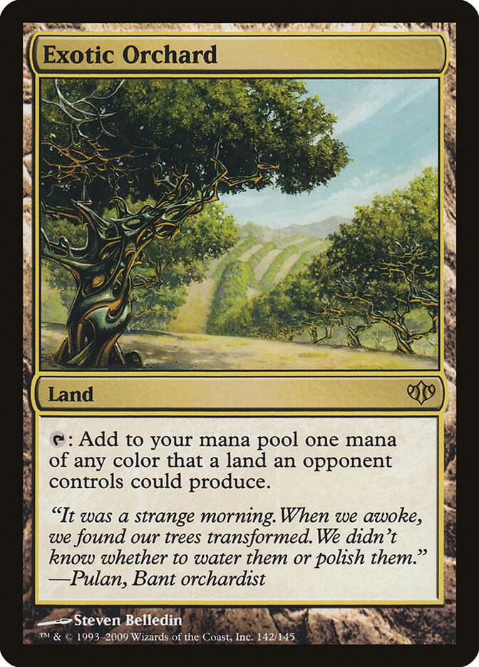 Exotic Orchard - Conflux - Magic: The Gathering - TCGplayer.com