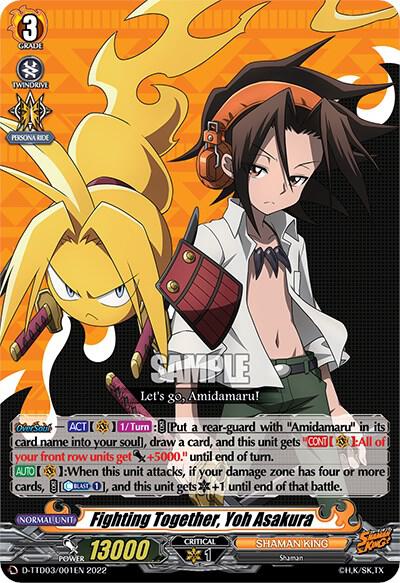 Fighting Together, Yoh Asakura (RRR Foil)