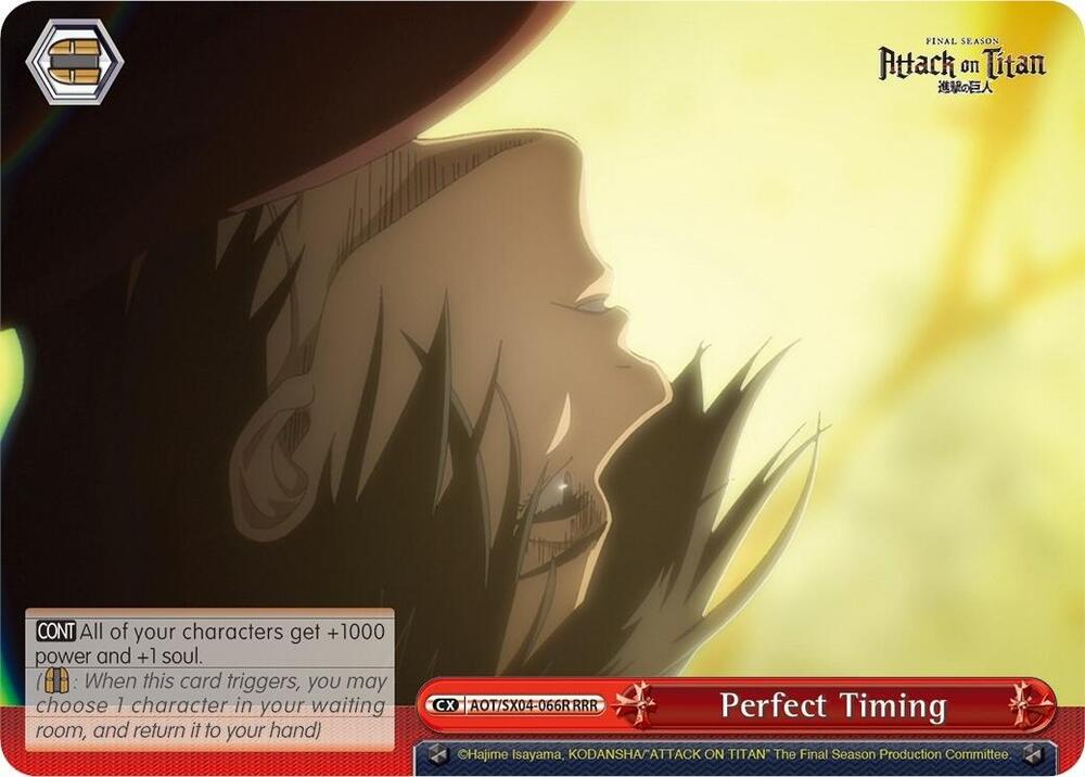 Perfect Timing (RRR)