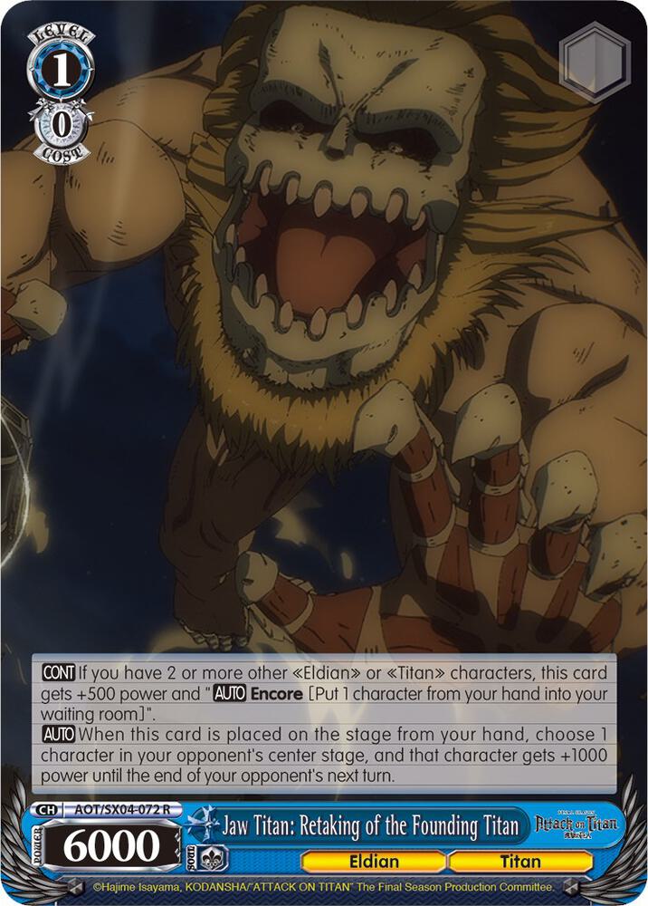 Jaw Titan: Retaking of the Founding Titan
