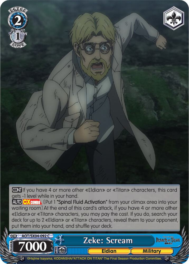 Zeke: Scream