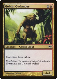 Goblin Outlander - Conflux - Magic: The Gathering card