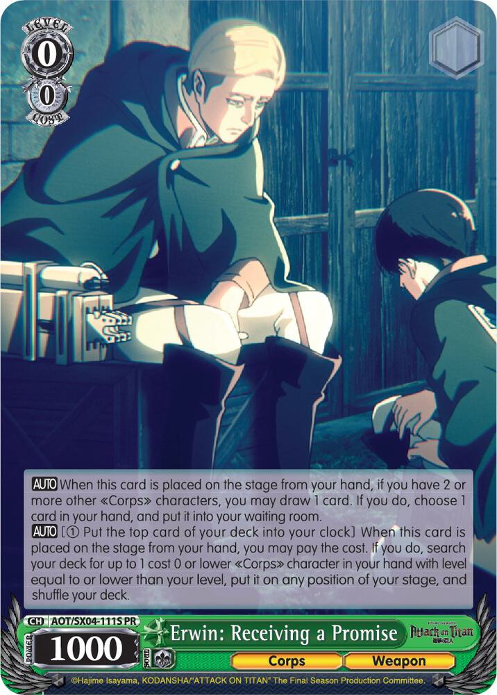 Erwin: Receiving a Promise (Foil)