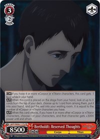 Bertholdt: Reserved Thoughts (Foil)