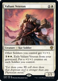 Valiant Veteran - Promo Pack: Dominaria United - Magic: The Gathering card