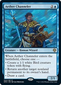 Aether Channeler - Promo Pack: Dominaria United - Magic: The Gathering card