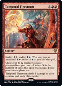 Temporal Firestorm - Promo Pack: Dominaria United - Magic: The Gathering card
