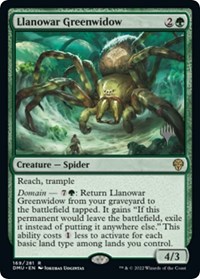 Llanowar Greenwidow - Promo Pack: Dominaria United - Magic: The Gathering card