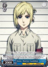 Annie: Warrior Candidate
