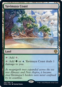 Yavimaya Coast (Promo Pack: Dominaria United)