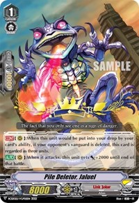 Pile Deletor, Jaluel - Bushiroad Event Cards