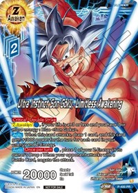 Ultra Instinct Son Goku, Limitless Awakening card art