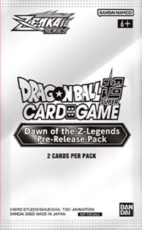 Dawn of the Z-Legends Pre-Release Pack — Dawn of the Z-Legends Pre-Release Cards