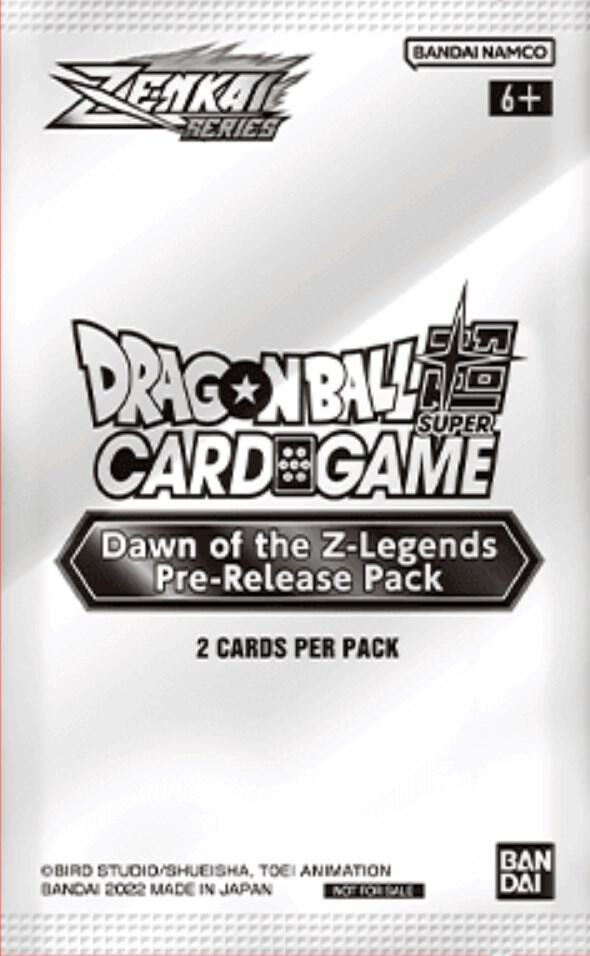 Dawn of the Z-Legends Pre-Release Pack