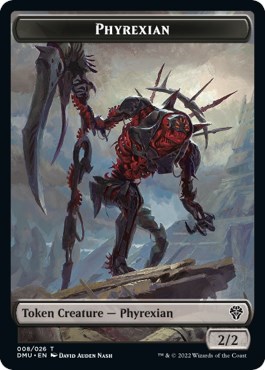 Phyrexian // Beast Double-Sided Token