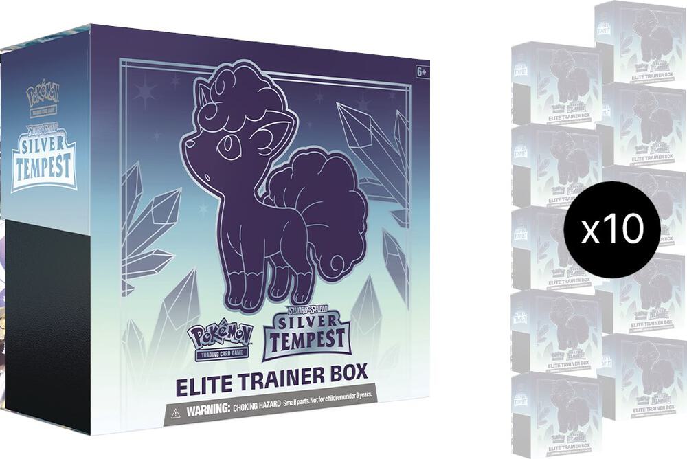 ポケモン Silver Tempest Elite Trainer Box Pokémon TCG: Sword & Shield—Silver Tempest Elite Trainer Box