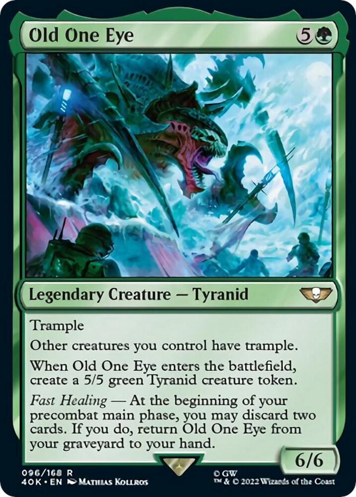 Old One Eye - Universes Beyond: Warhammer 40,000 - Magic: The Gathering Old One Eye - Universes Beyond: Warhammer 40,000 - Magic: The Gathering