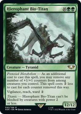 Hierophant Bio-Titan (Surge Foil) - Universes Beyond: Warhammer