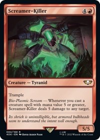 Screamer-Killer (Surge Foil) - Universes Beyond: Warhammer 40,000 - Magic: The Gathering card