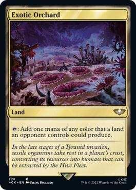 Exotic Orchard (Surge Foil) - Universes Beyond: Warhammer 40,000