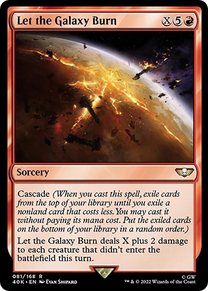 Let the Galaxy Burn #81★ — Warhammer 40,000 Commander