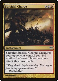 Suicidal Charge - Conflux - Magic: The Gathering card