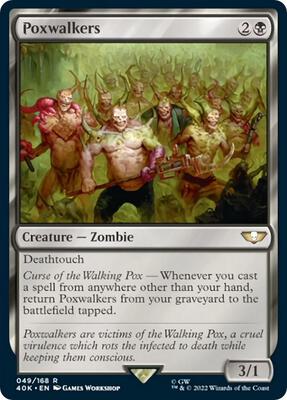 MTG ポクスウォーカー/Poxwalkers　2枚セット ミントモール / MINT GAMES MTG(東日本橋) / 【40K】【ENG】《ポ