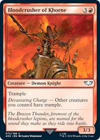 Bloodcrusher of Khorne (Surge Foil)