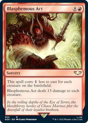 Blasphemous Act