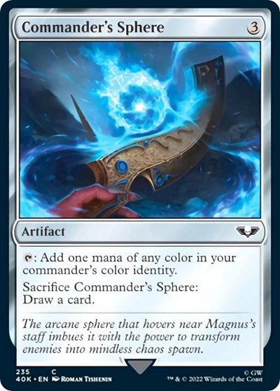 Commander's Sphere (235) (Surge Foil)