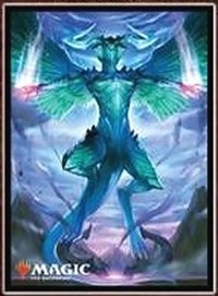 Ensky Imported Card Sleeves: War of the Spark Stained Glass - Ugin, the Ineffabl · Ensky Card Sleeves