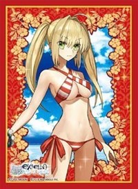 Broccoli Character Sleeve: Fate/Extella Link - Nero Claudius Bikini Ver. (80-Pac · Broccoli Imported Card Sleeves