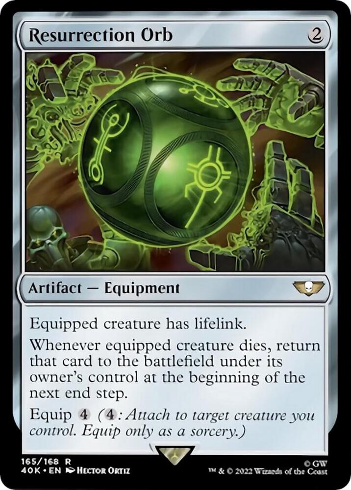 Resurrection Orb (Surge Foil) - Universes Beyond: Warhammer 40,000